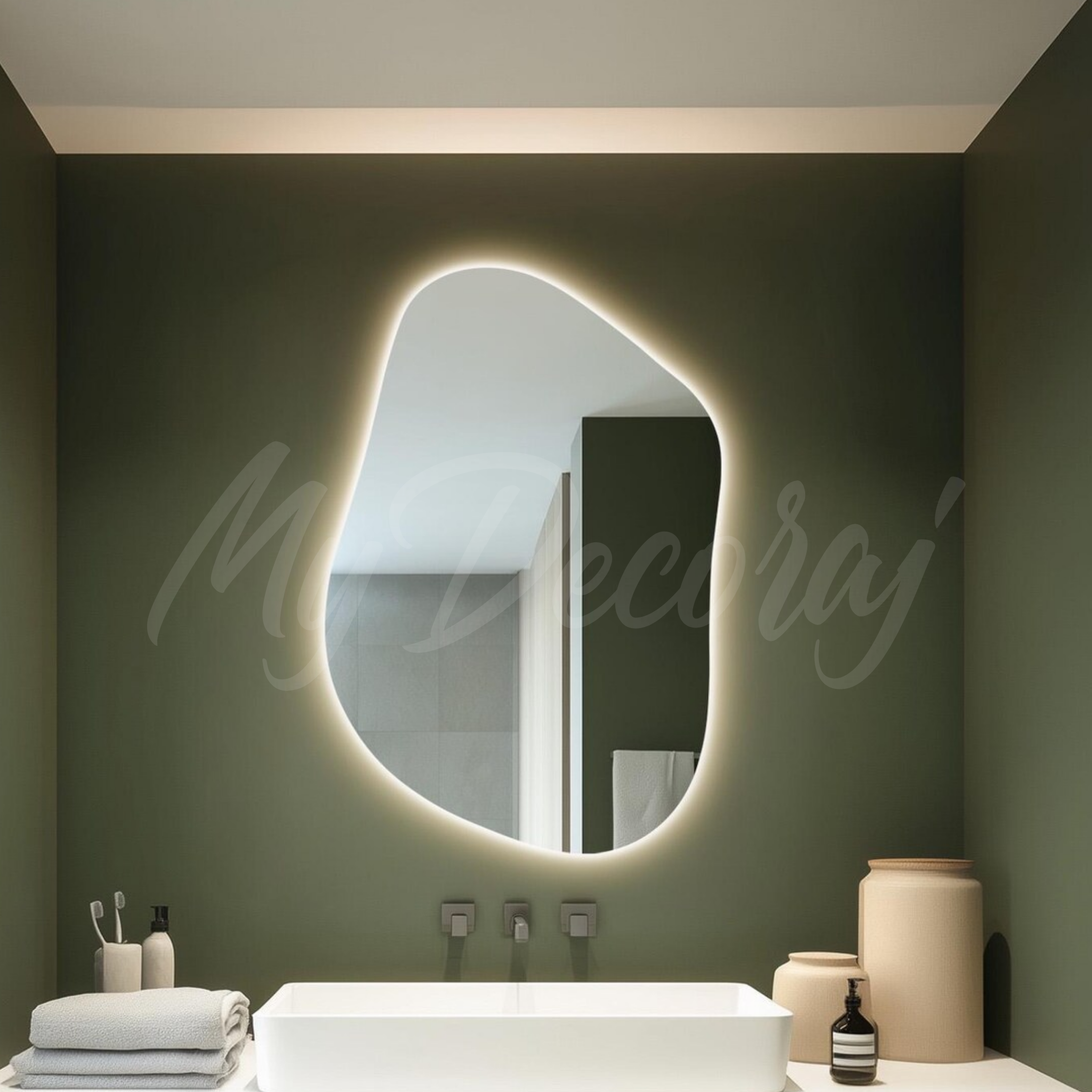 Glow LED Mirror