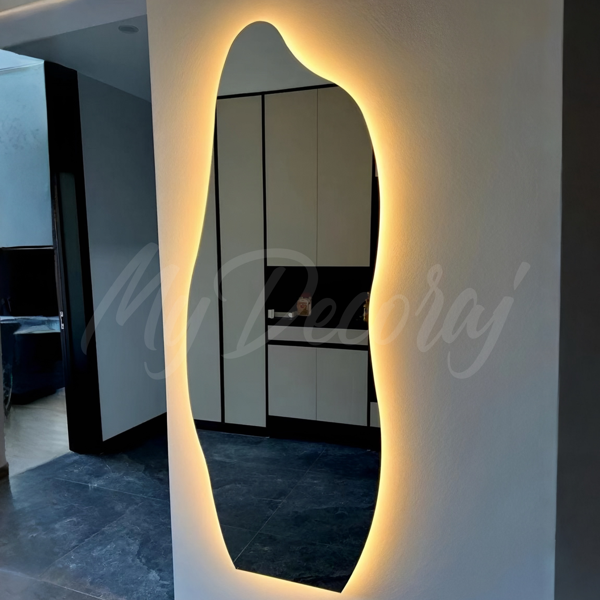 Big Halo LED Mirror