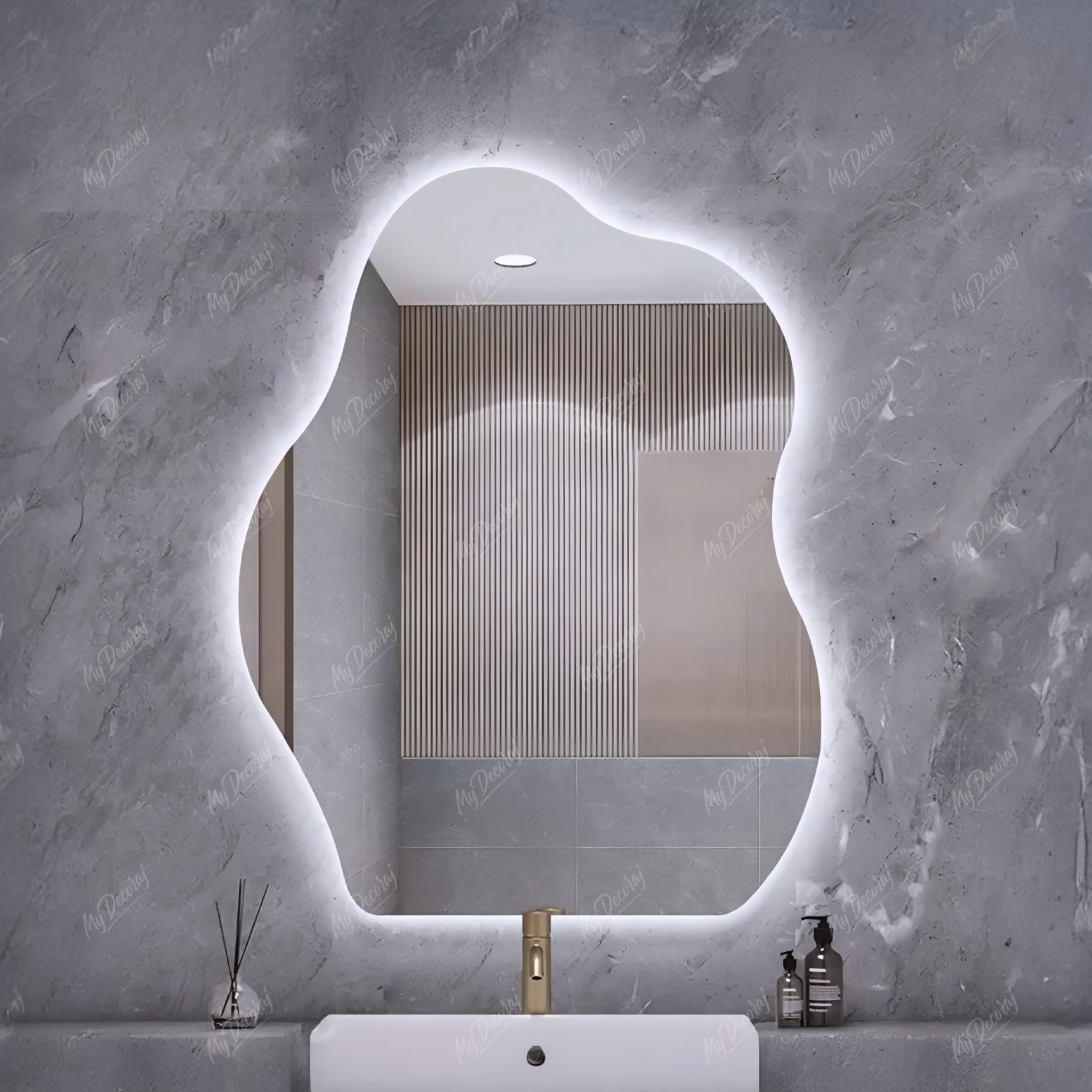 Halo LED Mirror